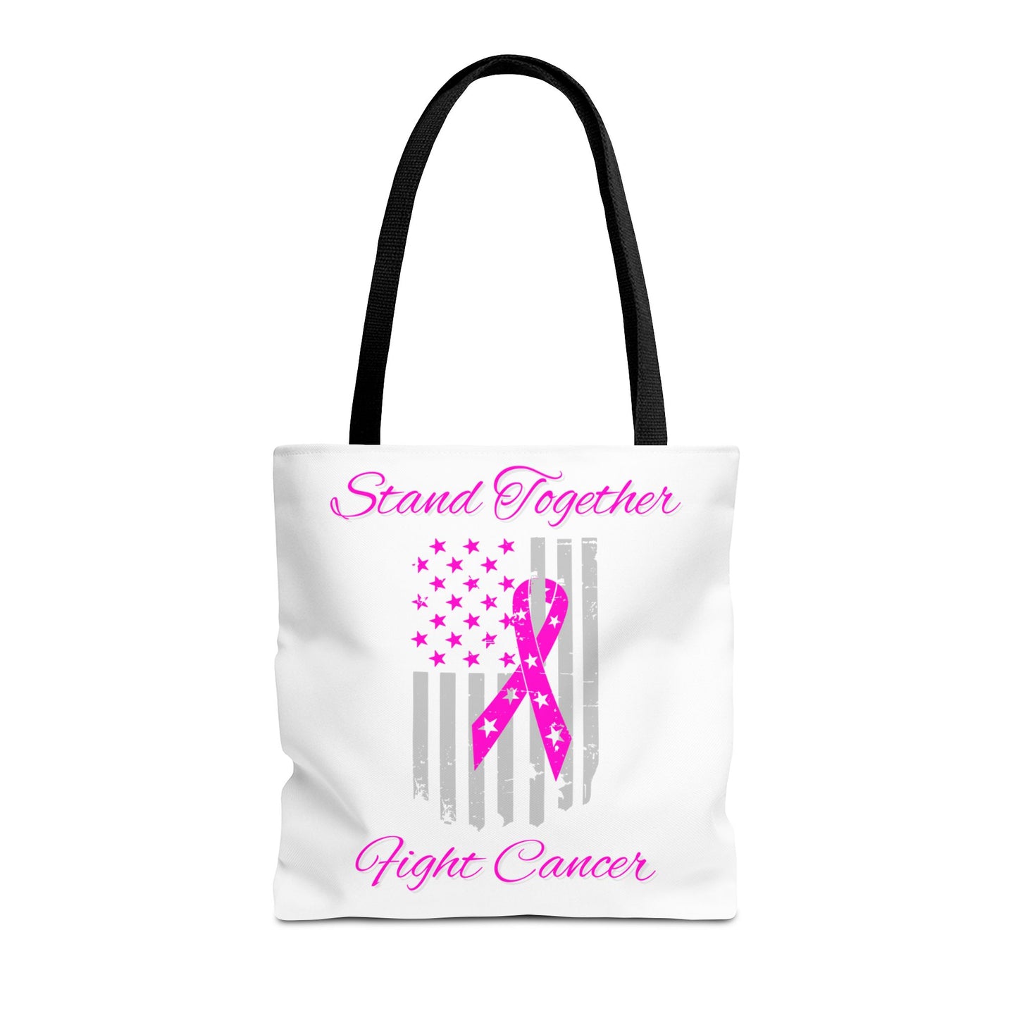 Stand Together Fight Breast Cancer Tote Bag (AOP)