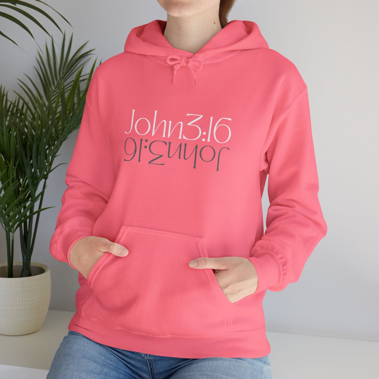 John 3:16 Unisex Heavy Blend™ Hooded Sweatshirt