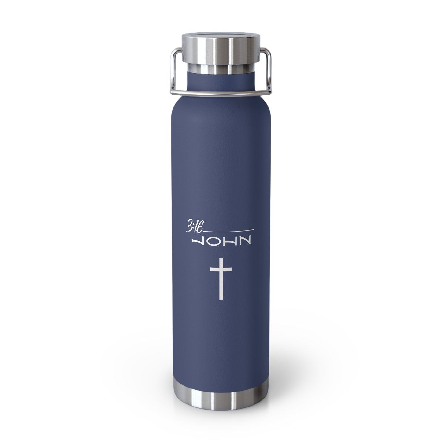 John 3:16 Copper Vacuum Insulated Bottle, 22oz