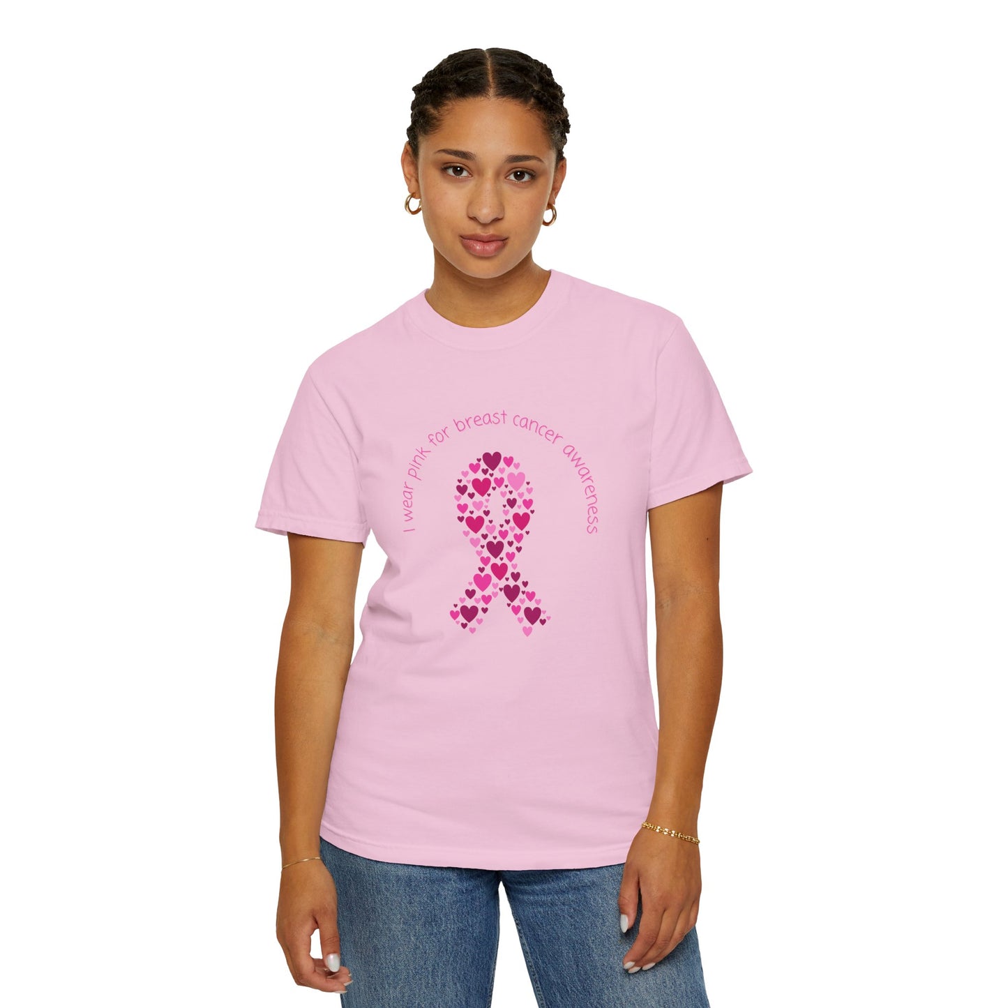 Breast Cancer Awareness Unisex Garment-Dyed T-shirt