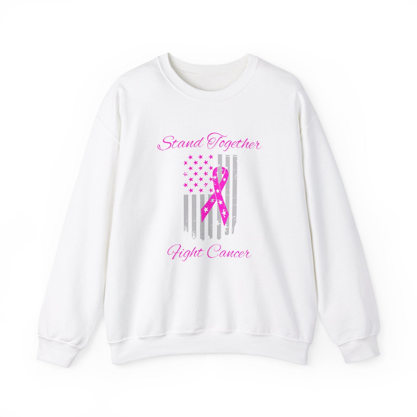 Stand Together Fight Breast Cancer Unisex Heavy Blend™ Crewneck Sweatshirt