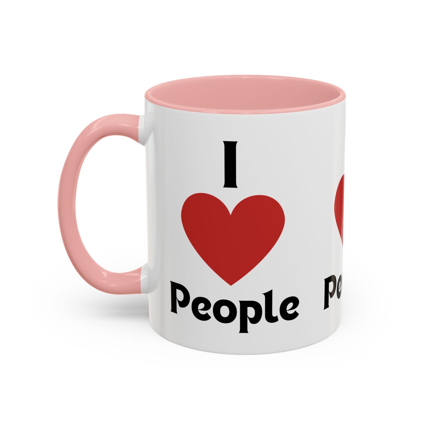 I love People Accent Coffee Mug (11, 15oz)