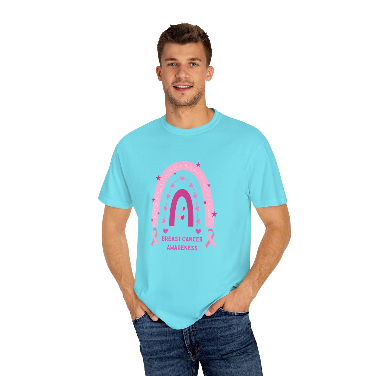 Breast Cancer Awareness Unisex Garment-Dyed T-shirt