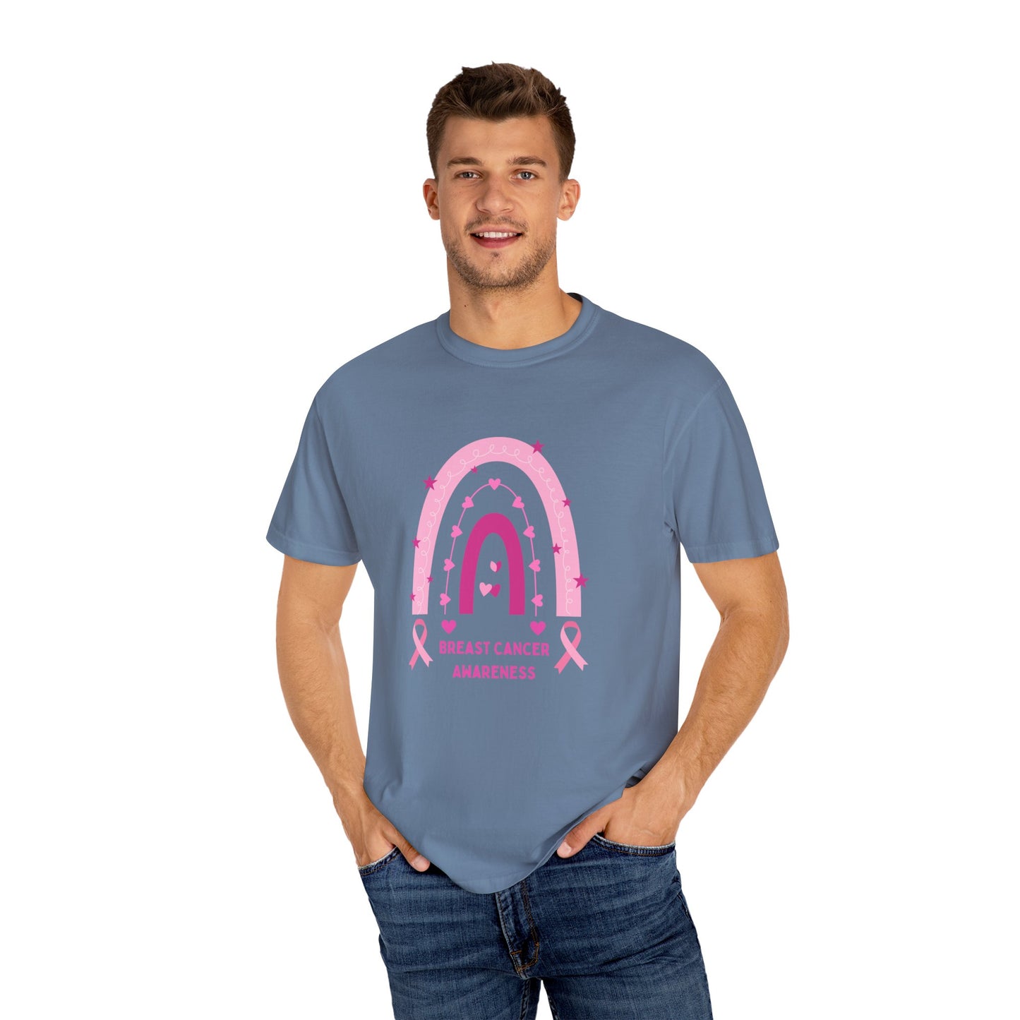 Breast Cancer Awareness Unisex Garment-Dyed T-shirt