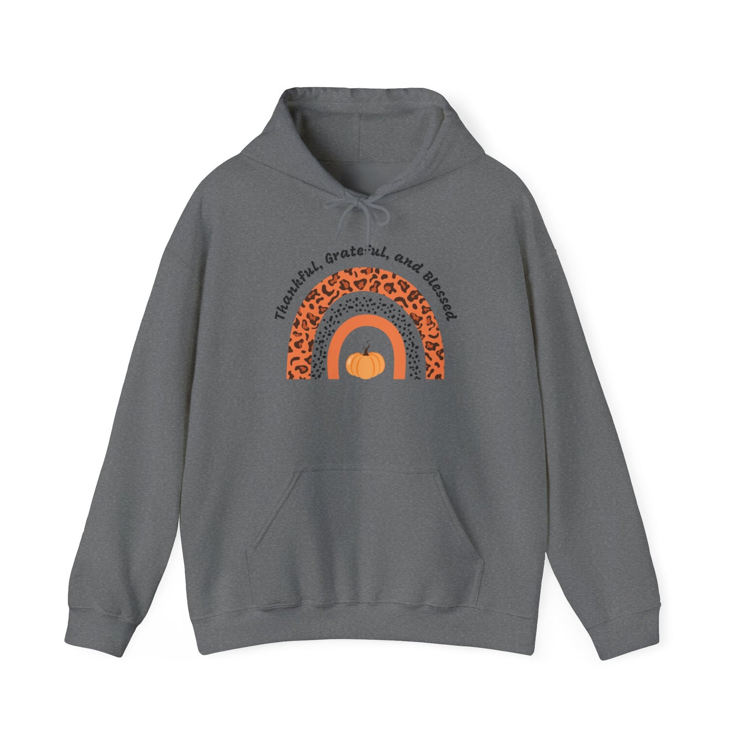 Thankful Grateful Blessed Unisex Heavy Blend™ Hooded Sweatshirt