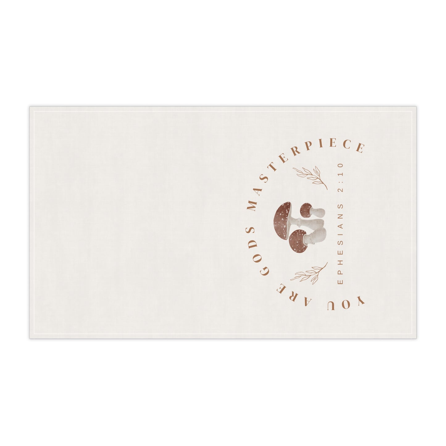 Ephesians 2:10 Gods Masterpiece Tea Towels (cotton, poly)