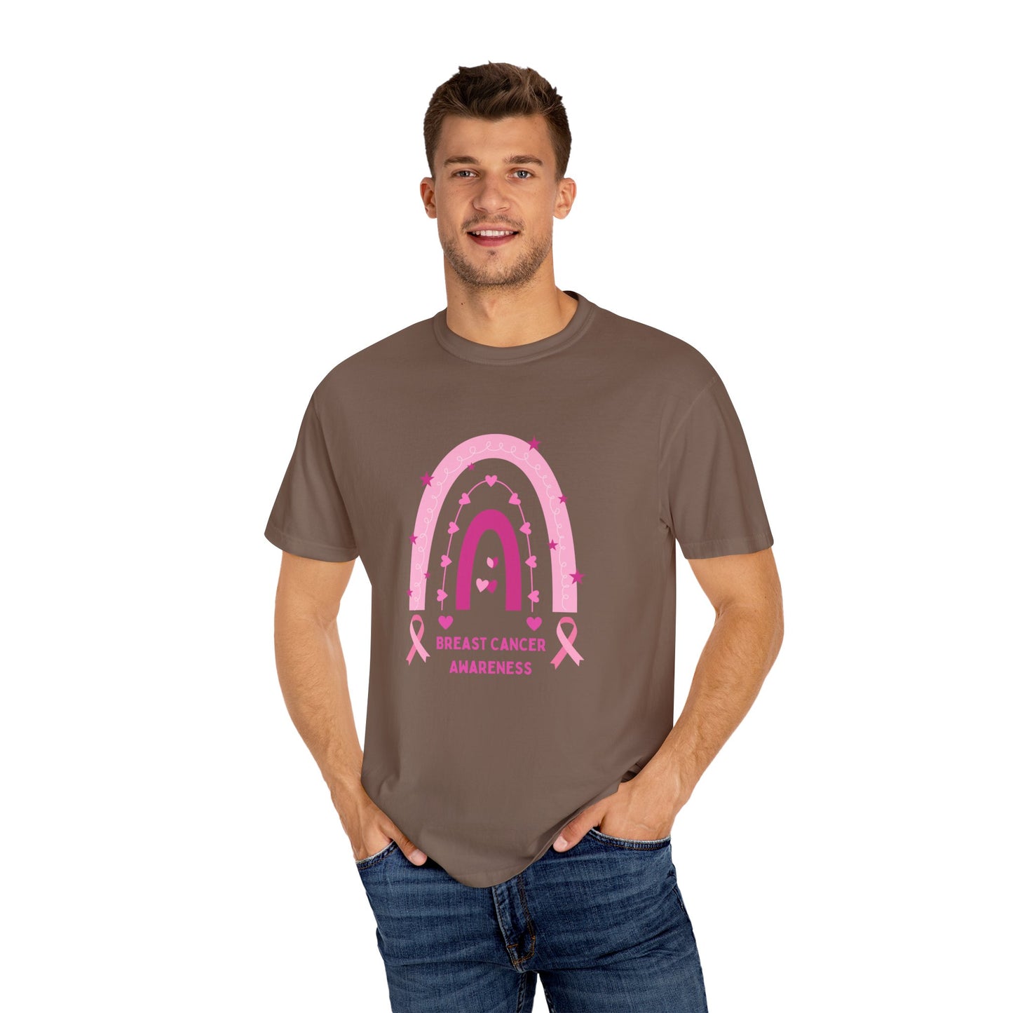 Breast Cancer Awareness Unisex Garment-Dyed T-shirt