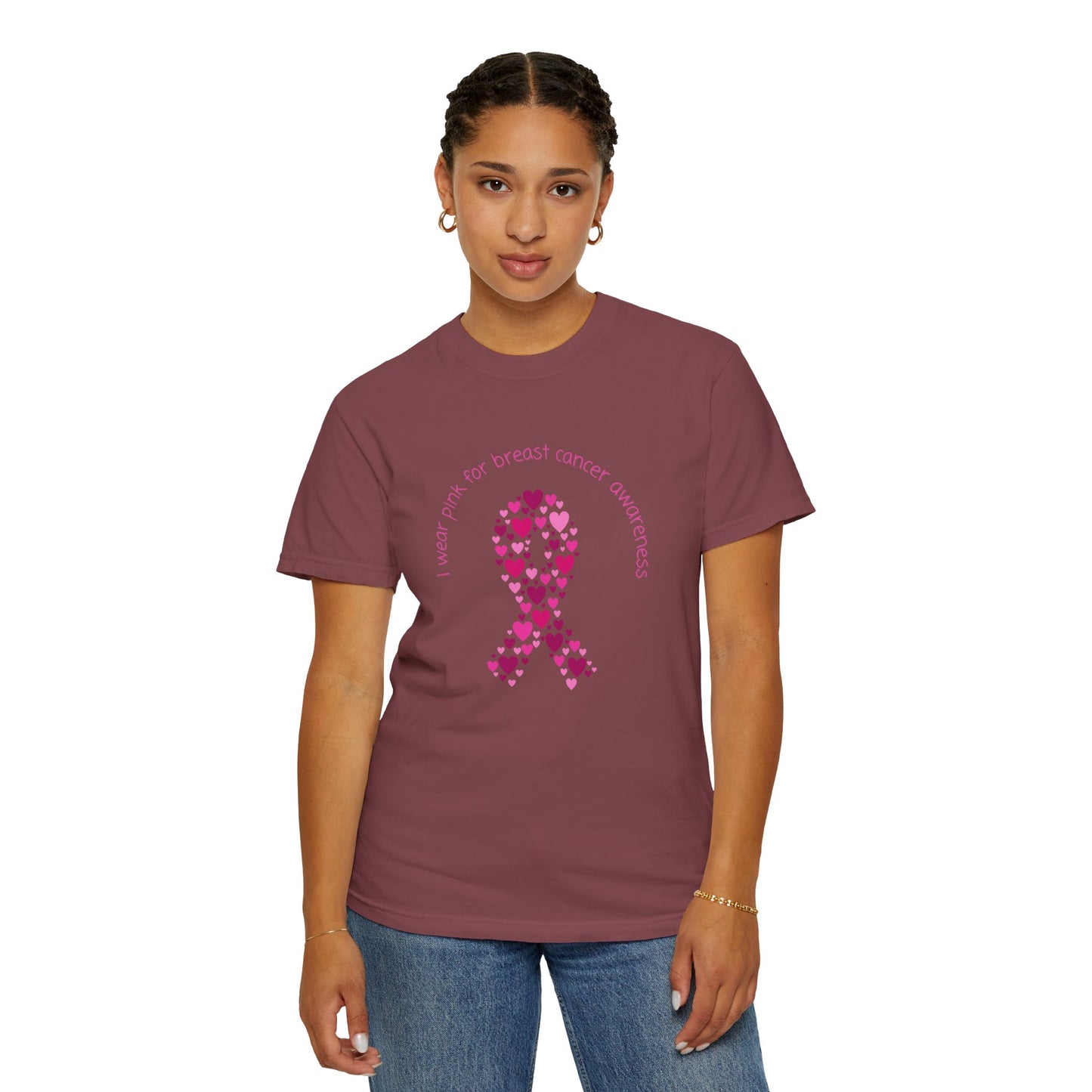 Breast Cancer Awareness Unisex Garment-Dyed T-shirt