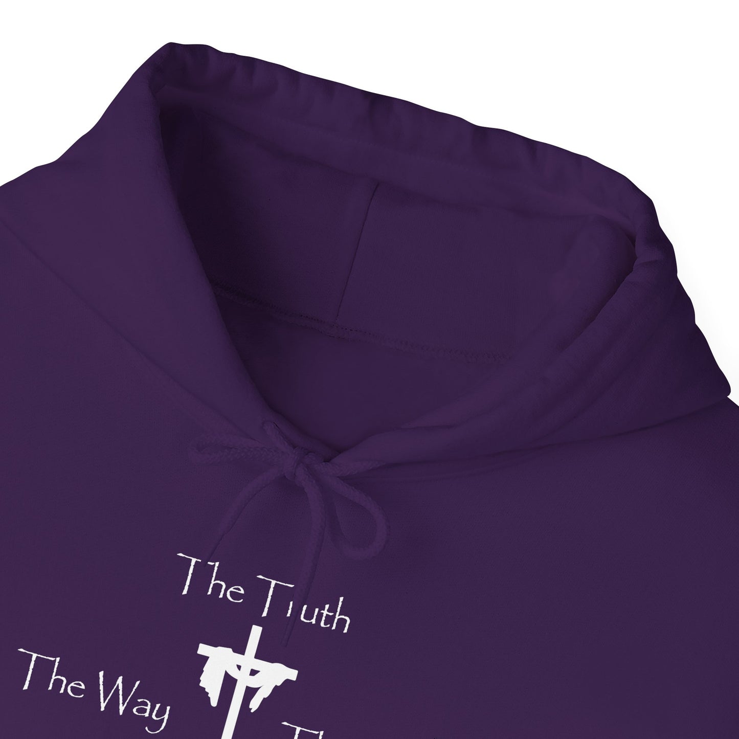 Jesus The Way The Truth The Life Unisex Heavy Blend™ Hooded Sweatshirt