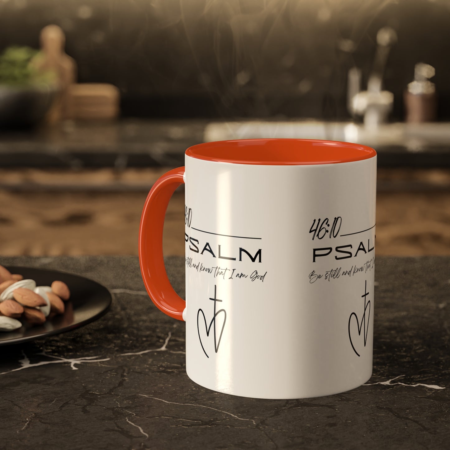 Psalm 46:10 Colorful Mugs, 11oz