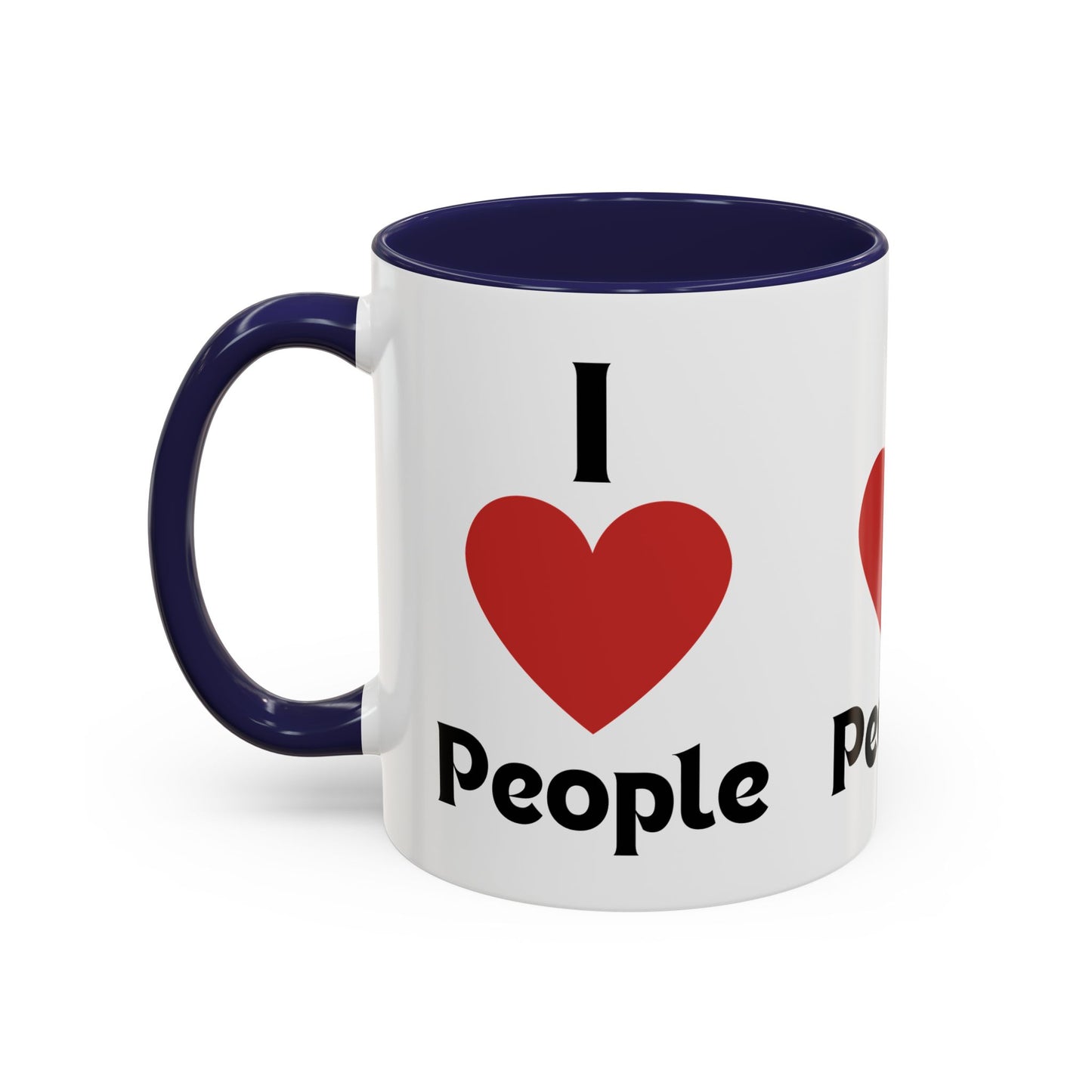 I love People Accent Coffee Mug (11, 15oz)