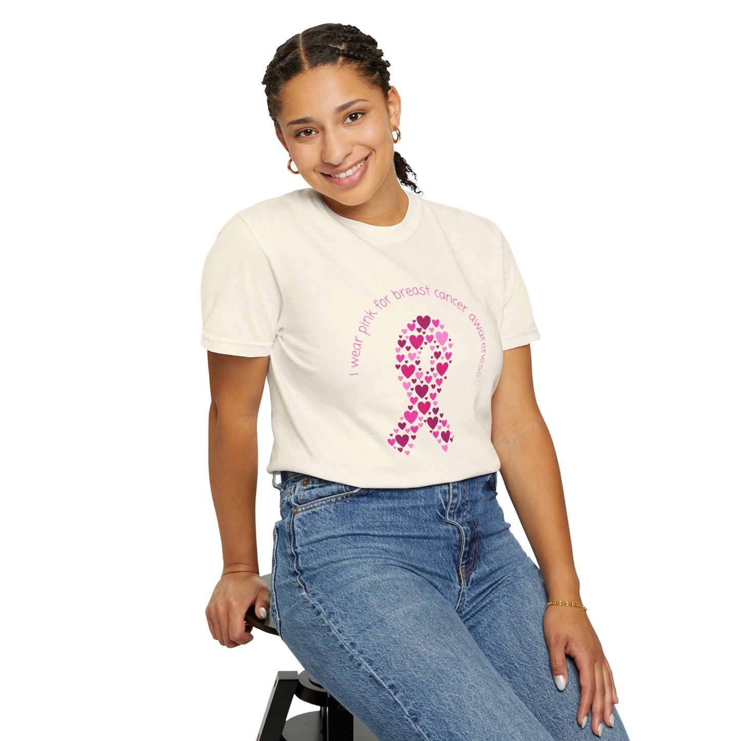 Breast Cancer Awareness Unisex Garment-Dyed T-shirt