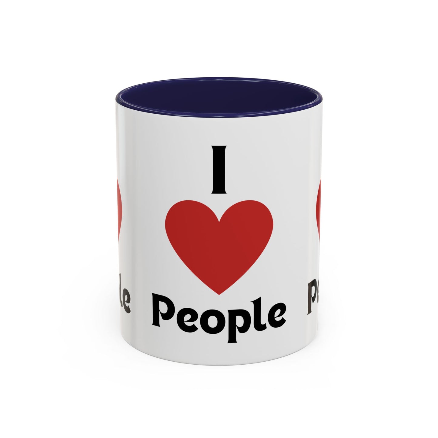 I love People Accent Coffee Mug (11, 15oz)