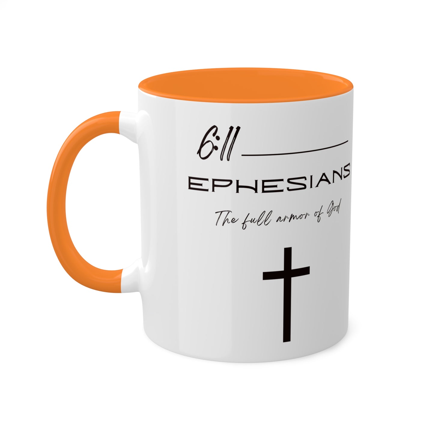 Ephesians 6:11 Armor of God Colorful Mugs, 11oz