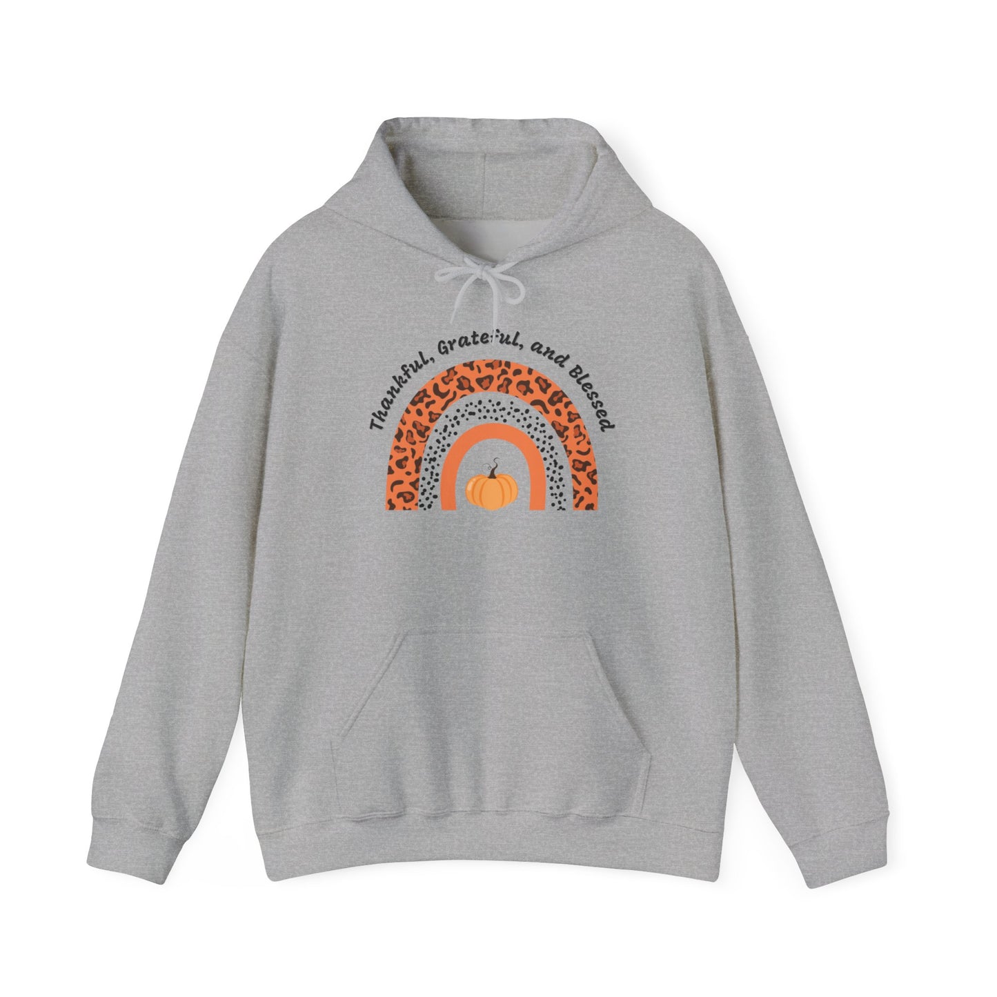 Thankful Grateful Blessed Unisex Heavy Blend™ Hooded Sweatshirt