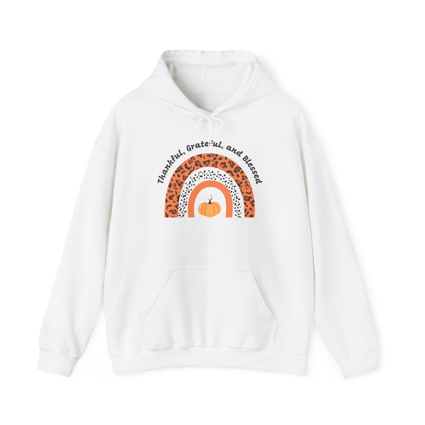 Thankful Grateful Blessed Unisex Heavy Blend™ Hooded Sweatshirt