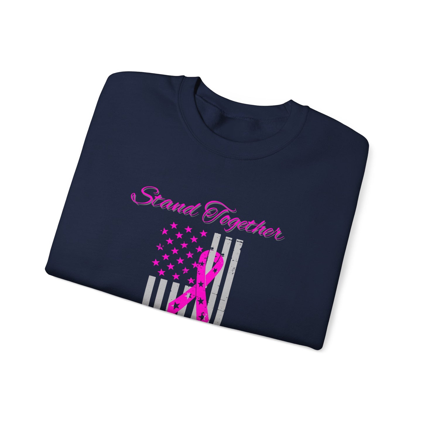 Stand Together Fight Breast Cancer Unisex Heavy Blend™ Crewneck Sweatshirt