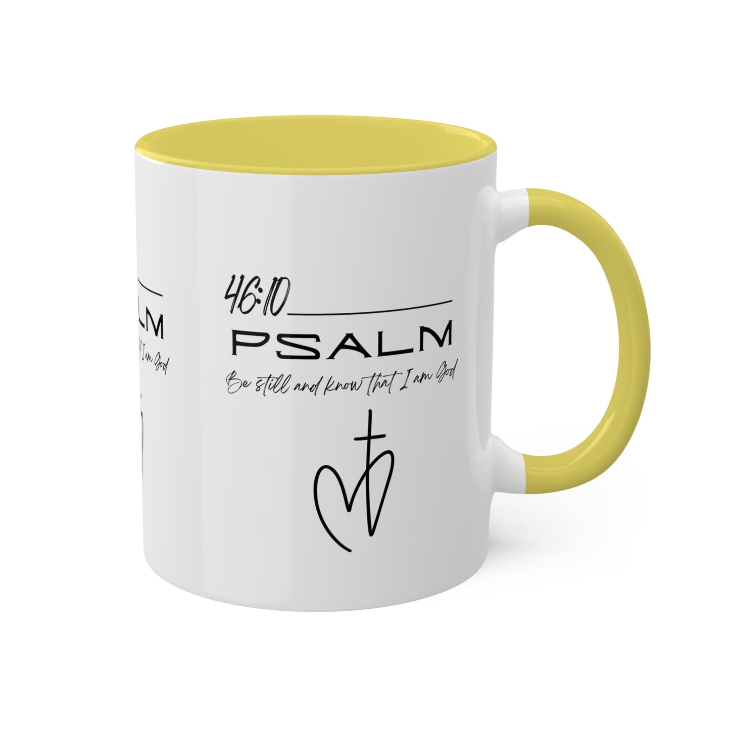 Psalm 46:10 Colorful Mugs, 11oz