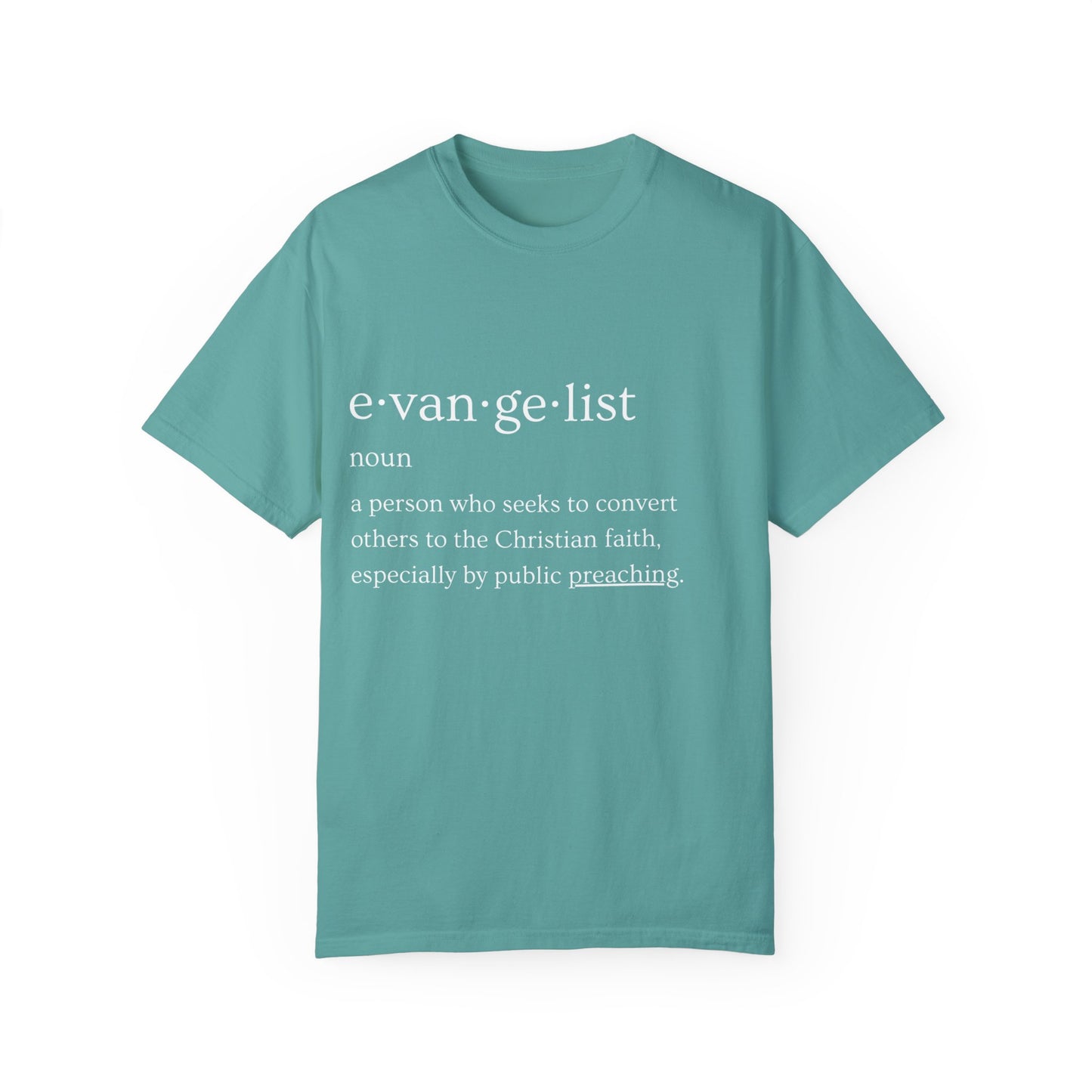 Evangelist Definition Unisex Garment-Dyed T-shirt