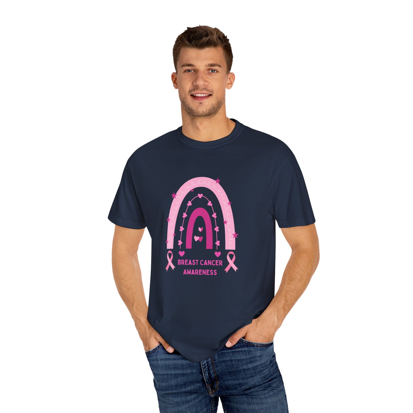 Breast Cancer Awareness Unisex Garment-Dyed T-shirt