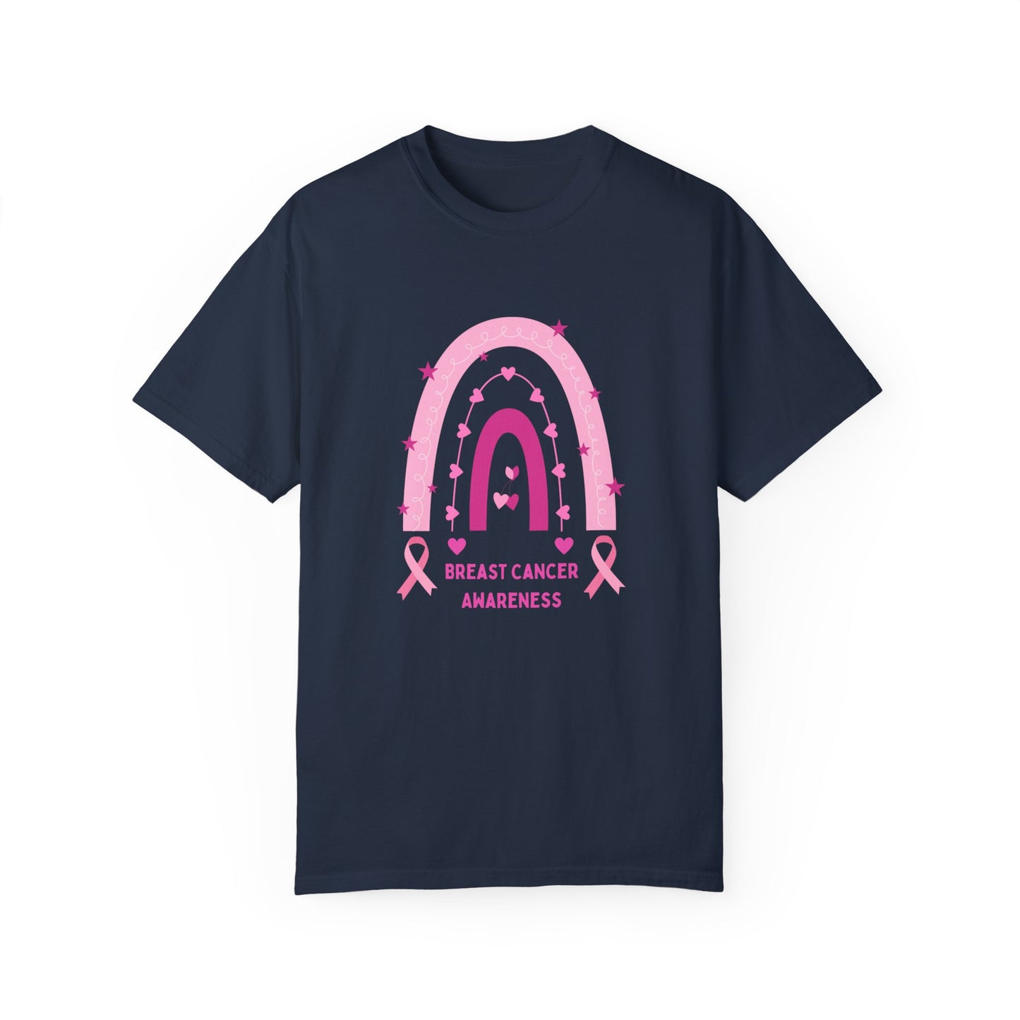 Breast Cancer Awareness Unisex Garment-Dyed T-shirt