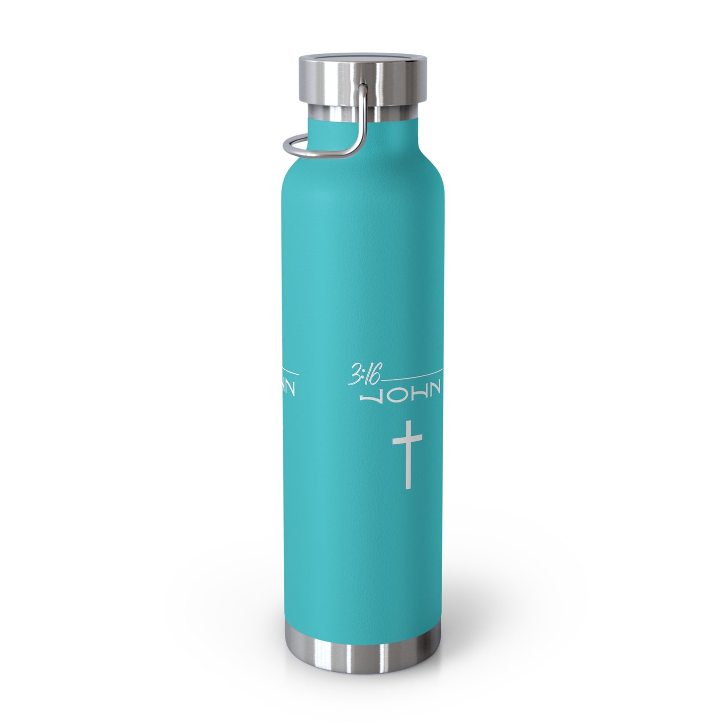 John 3:16 Copper Vacuum Insulated Bottle, 22oz