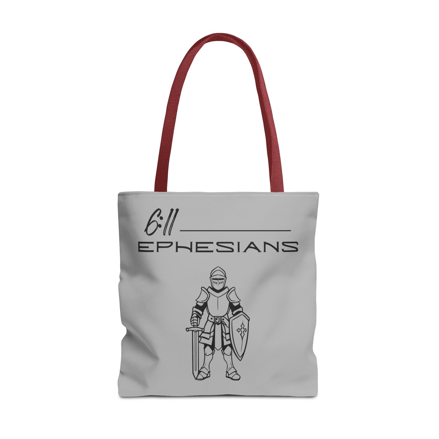 Ephesians 6:11 Full Armor of God Tote Bag (AOP)