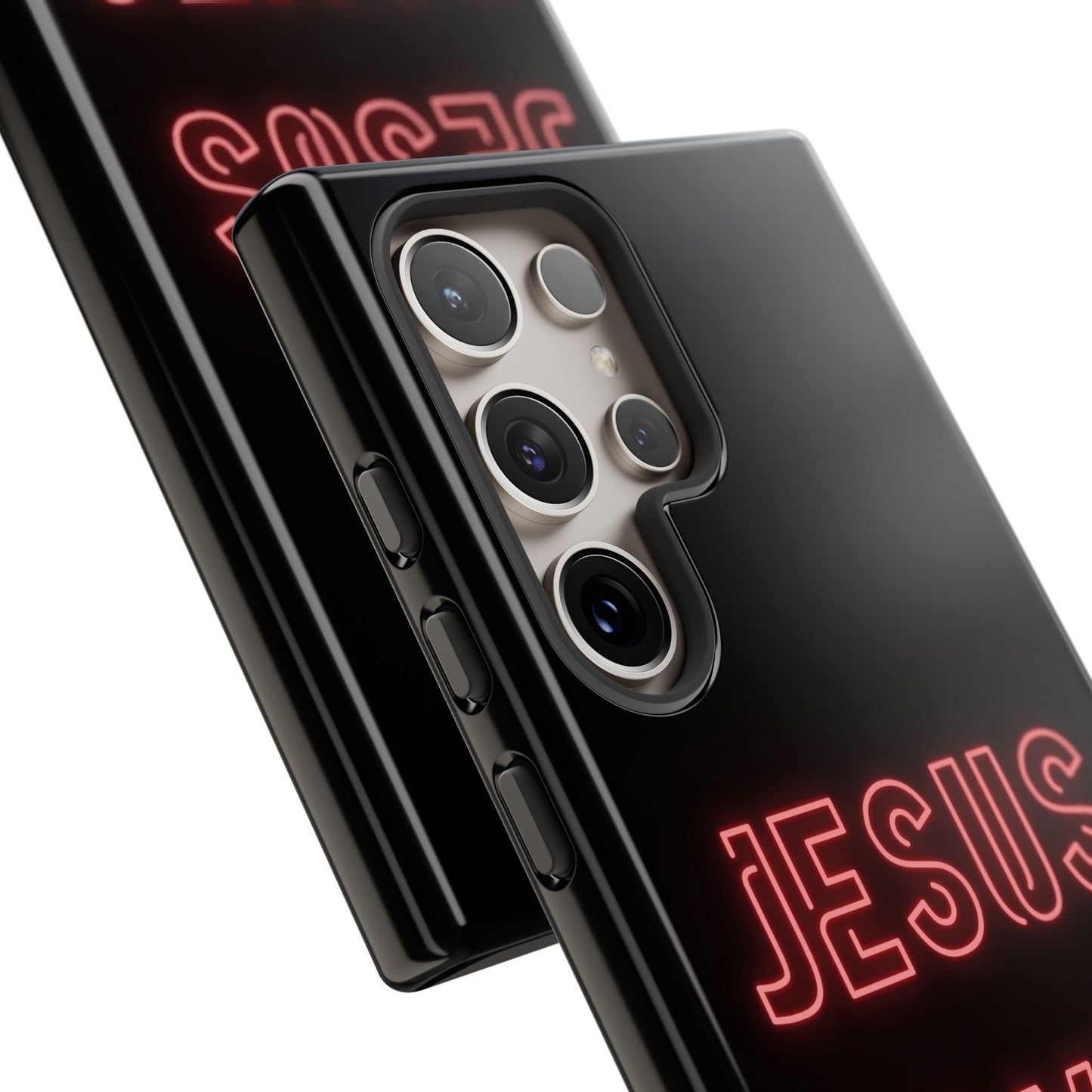 Jesus Saves Neon Signage Tough Cases Iphone Samsung Google