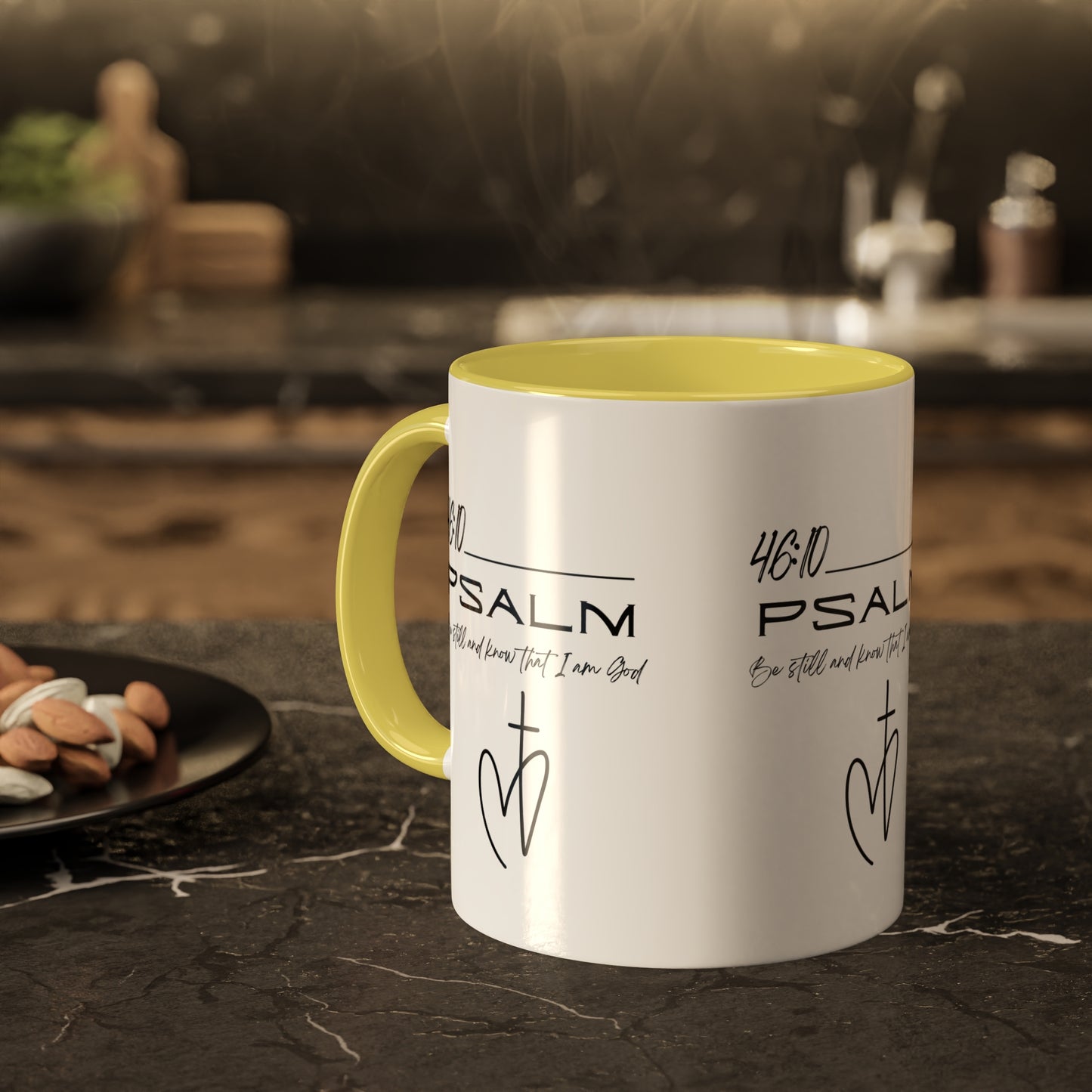 Psalm 46:10 Colorful Mugs, 11oz