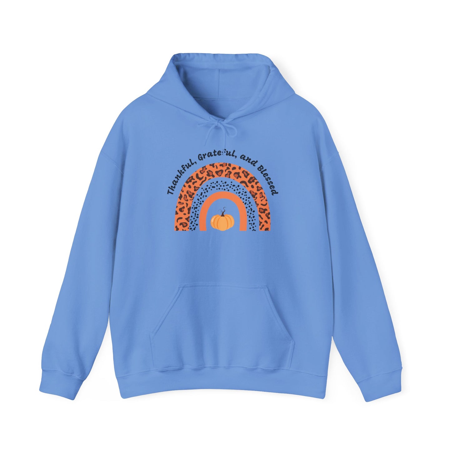 Thankful Grateful Blessed Unisex Heavy Blend™ Hooded Sweatshirt