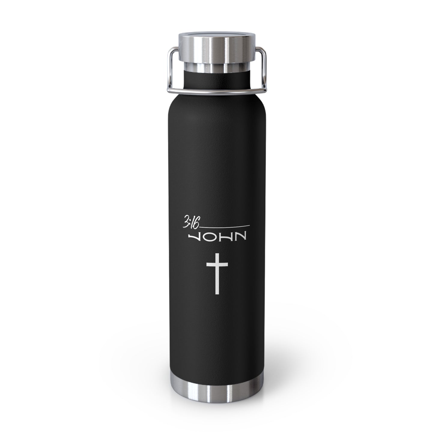 John 3:16 Copper Vacuum Insulated Bottle, 22oz