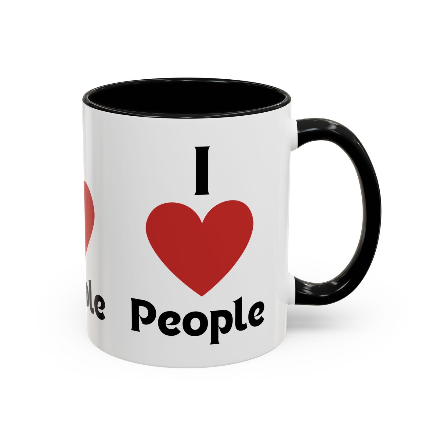 I love People Accent Coffee Mug (11, 15oz)