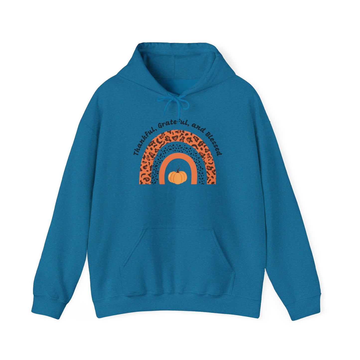 Thankful Grateful Blessed Unisex Heavy Blend™ Hooded Sweatshirt