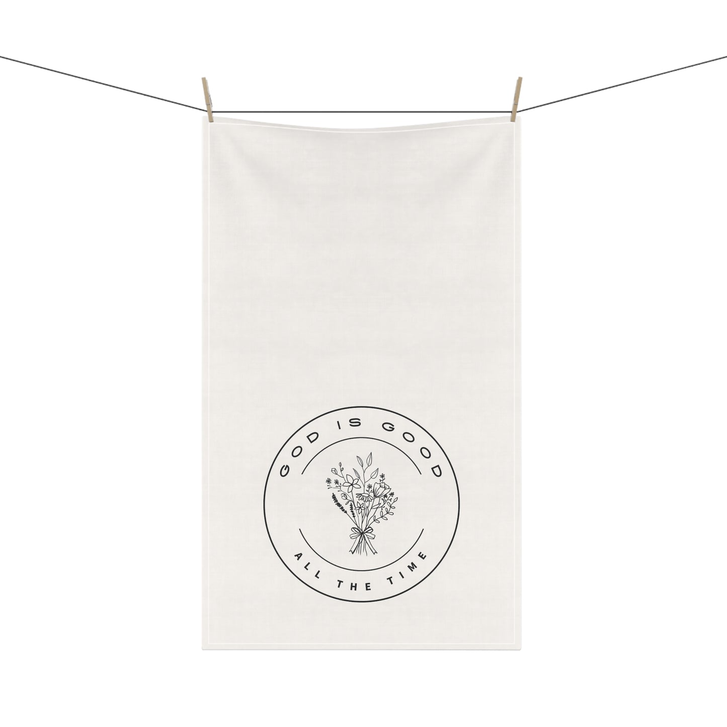 God Is Good All The Time Tea Towels (cotton, poly)