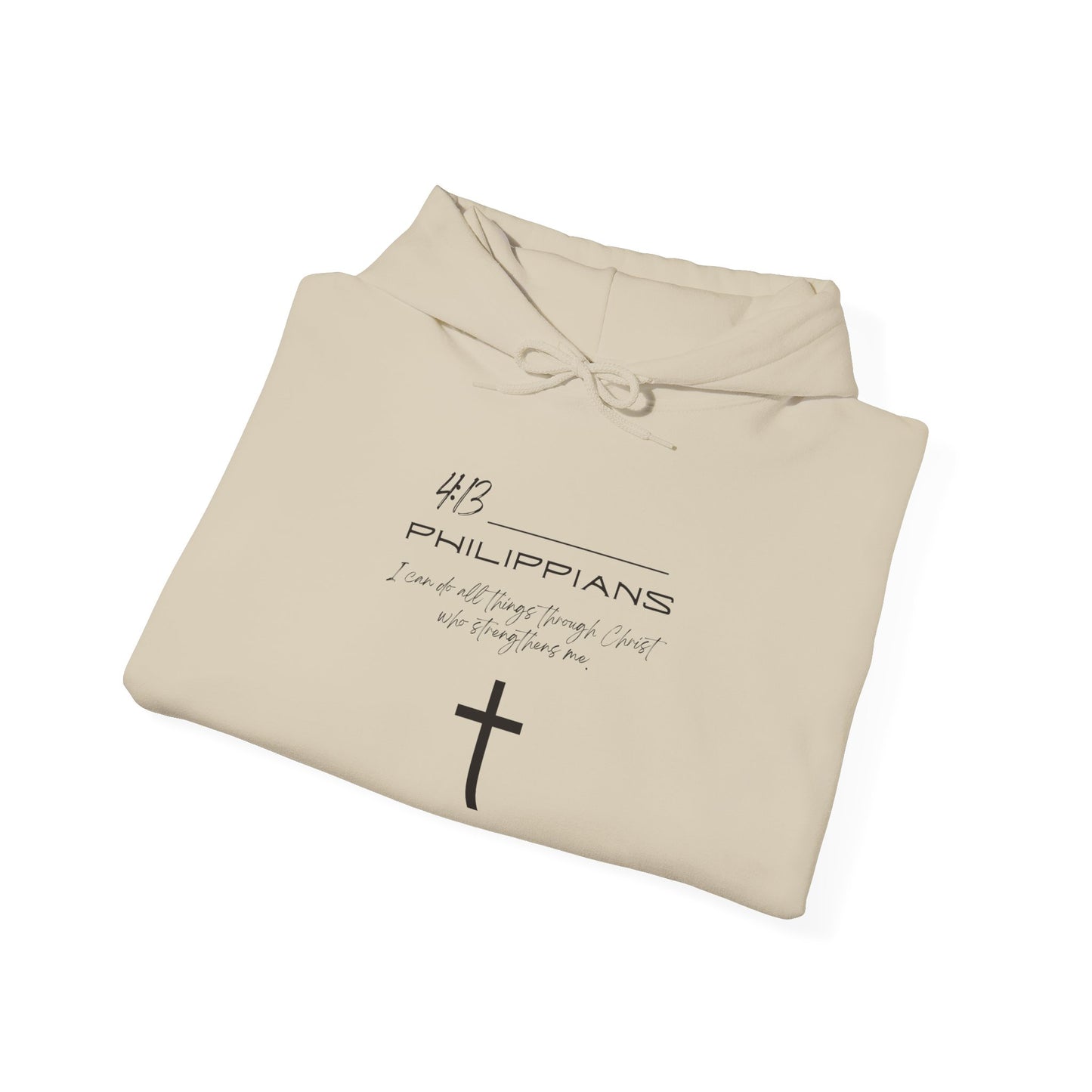 Philippians 4:13 Unisex Heavy Blend™ Hooded Sweatshirt