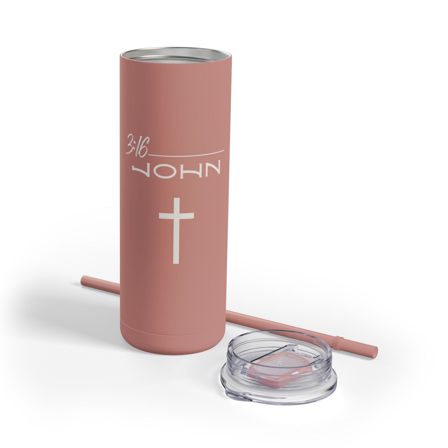 John 3:16 Maars Maker Skinny Matte Tumbler, 20oz