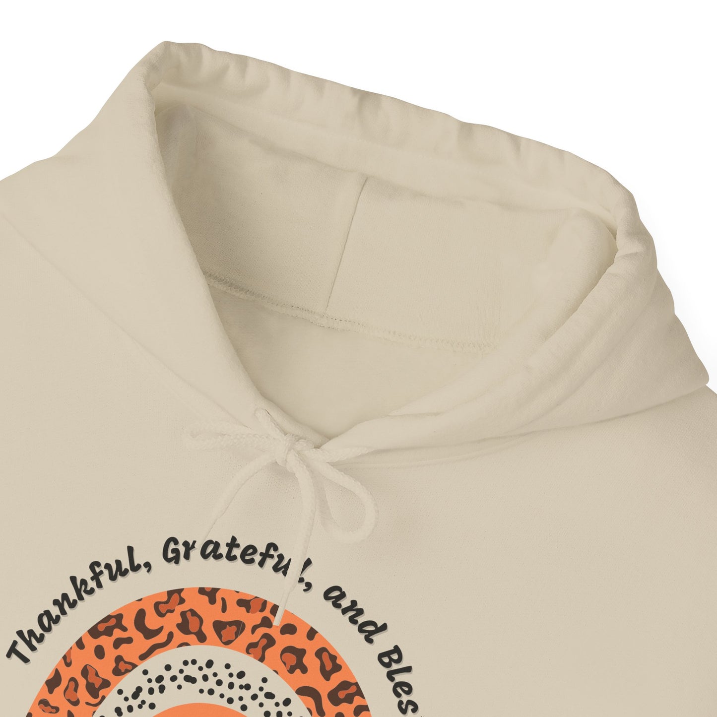 Thankful Grateful Blessed Unisex Heavy Blend™ Hooded Sweatshirt