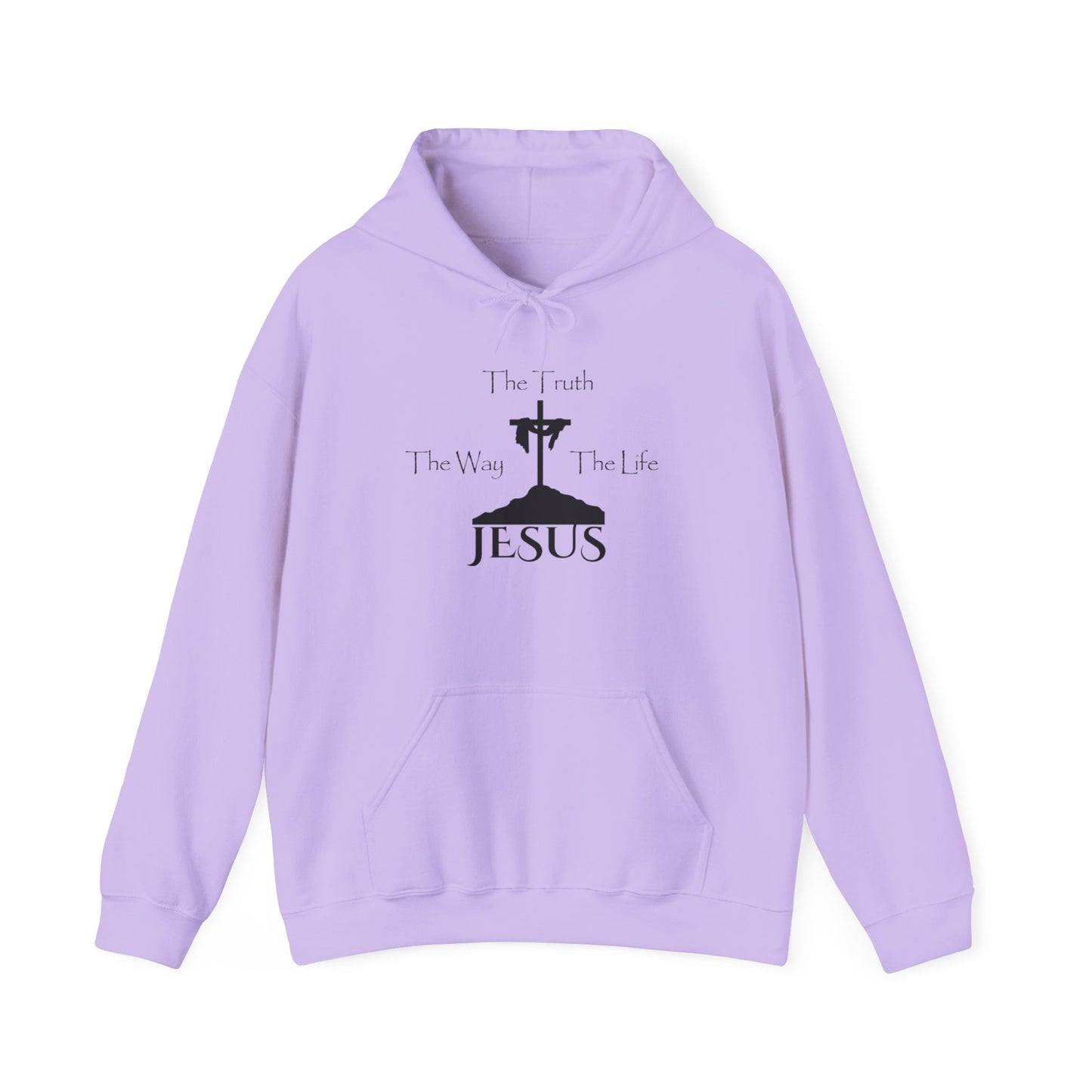 Jesus The Way The Truth The Life Unisex Heavy Blend™ Hooded Sweatshirt