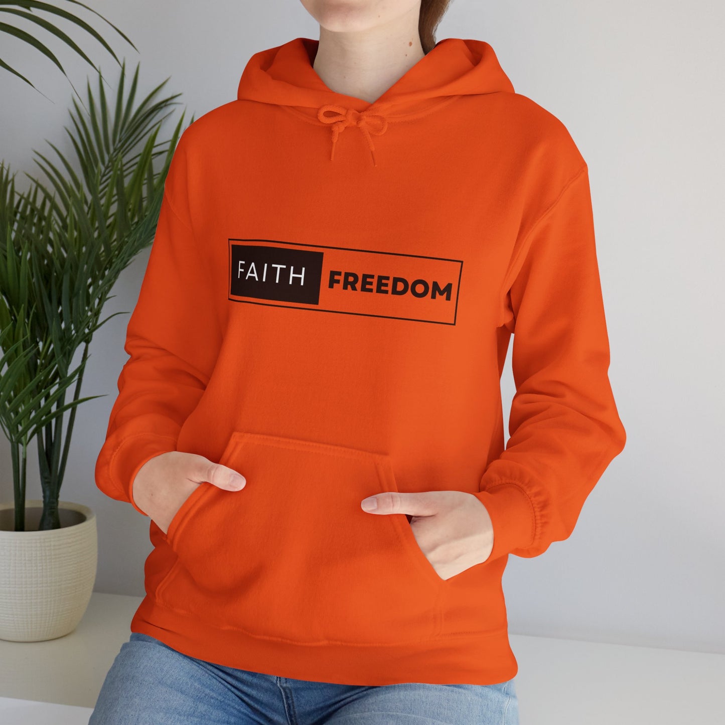 Faith and Freedom Unisex Heavy Blend™ Hooded Sweatshirt