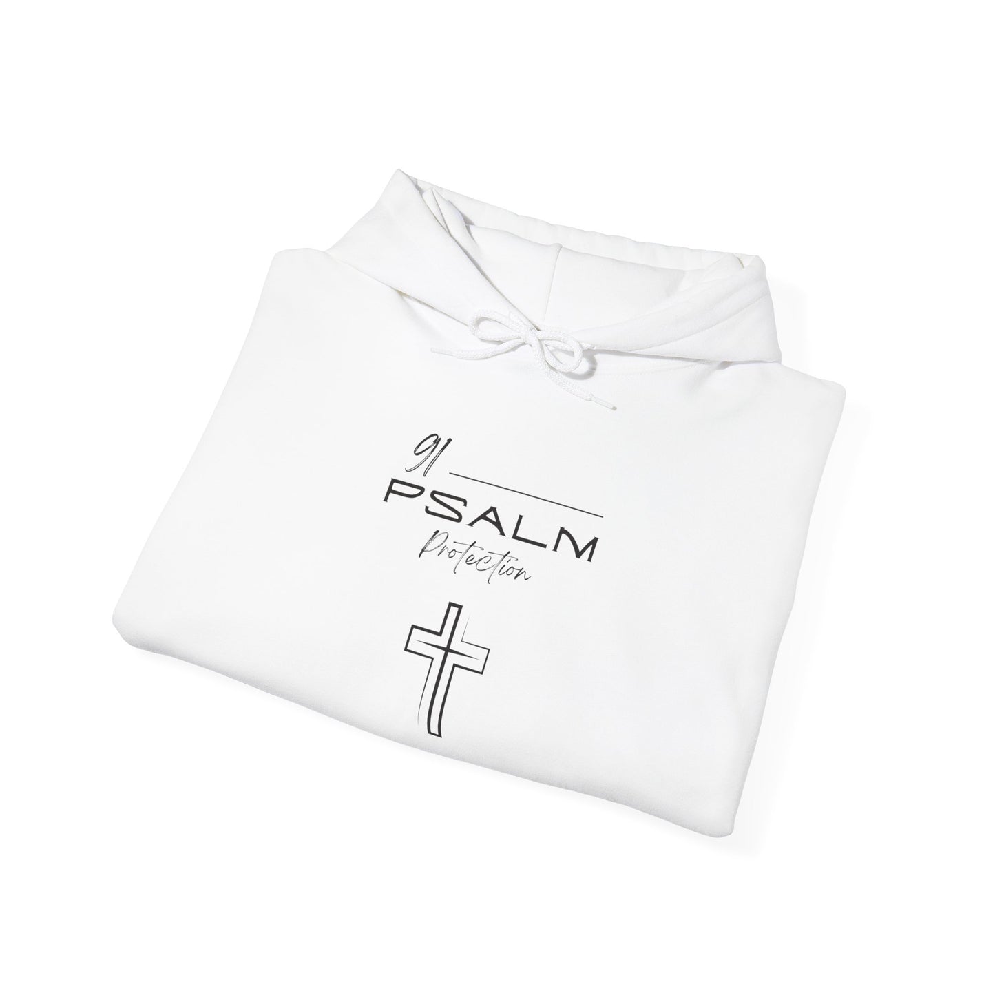 Psalm 91 Protection Unisex Heavy Blend™ Hooded Sweatshirt