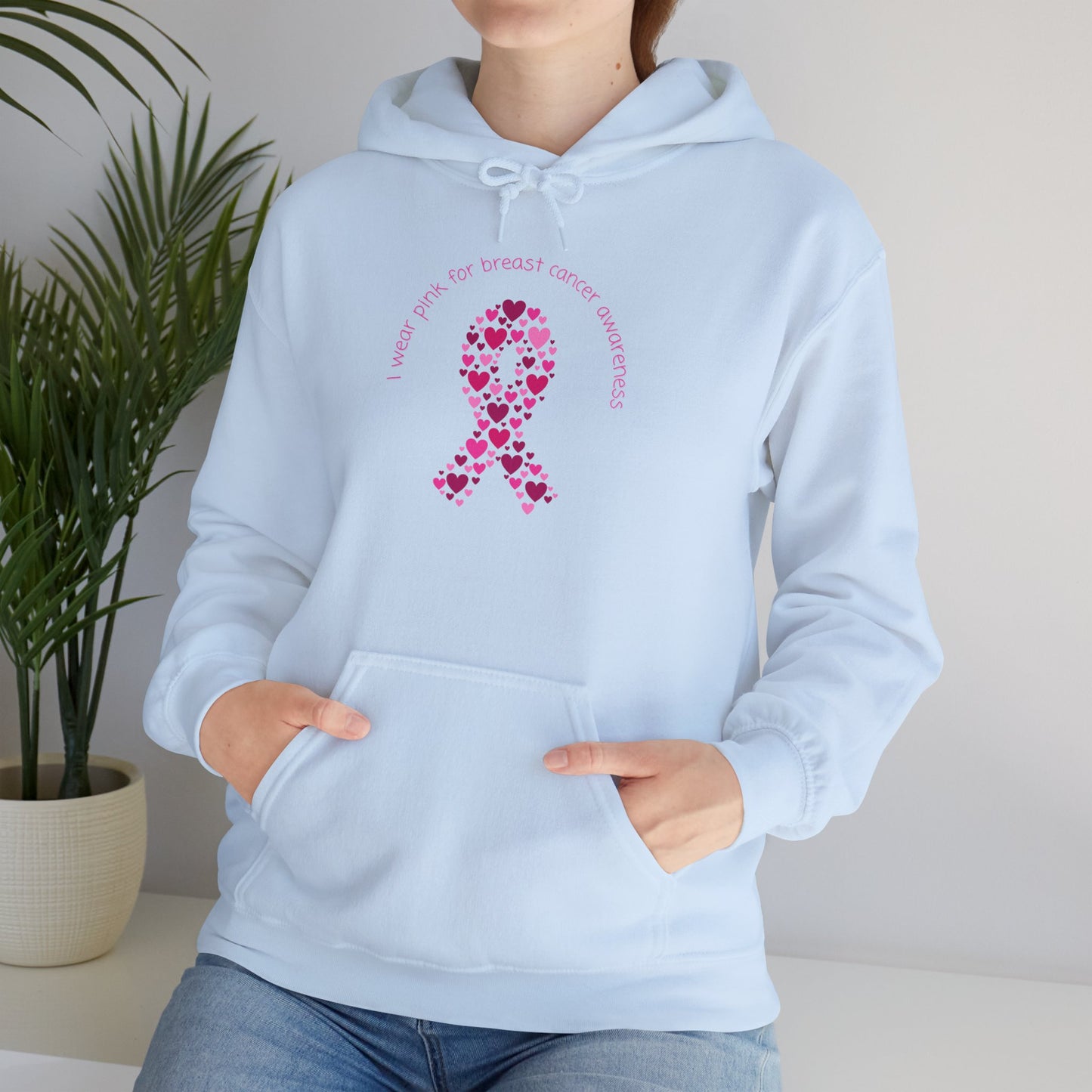 Breast Cancer Awareness Unisex Heavy Blend™ Hooded Sweatshirt