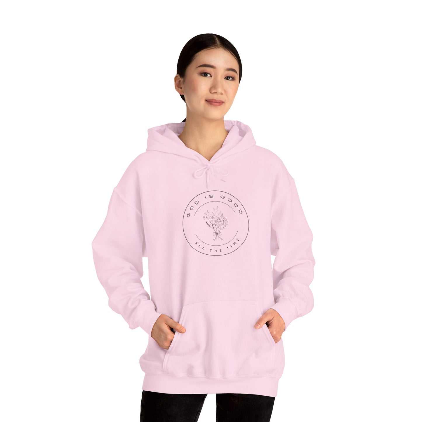 God Is Good All The Time Unisex Heavy Blend™ Hooded Sweatshirt