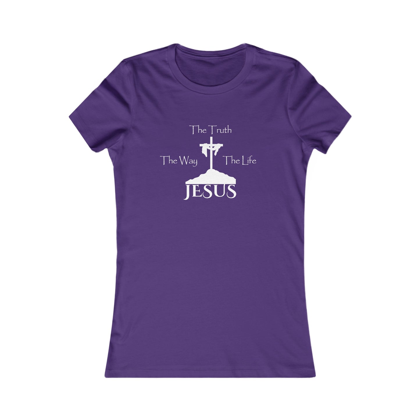 Jesus The Way The Truth The Life Women's Favorite Tee