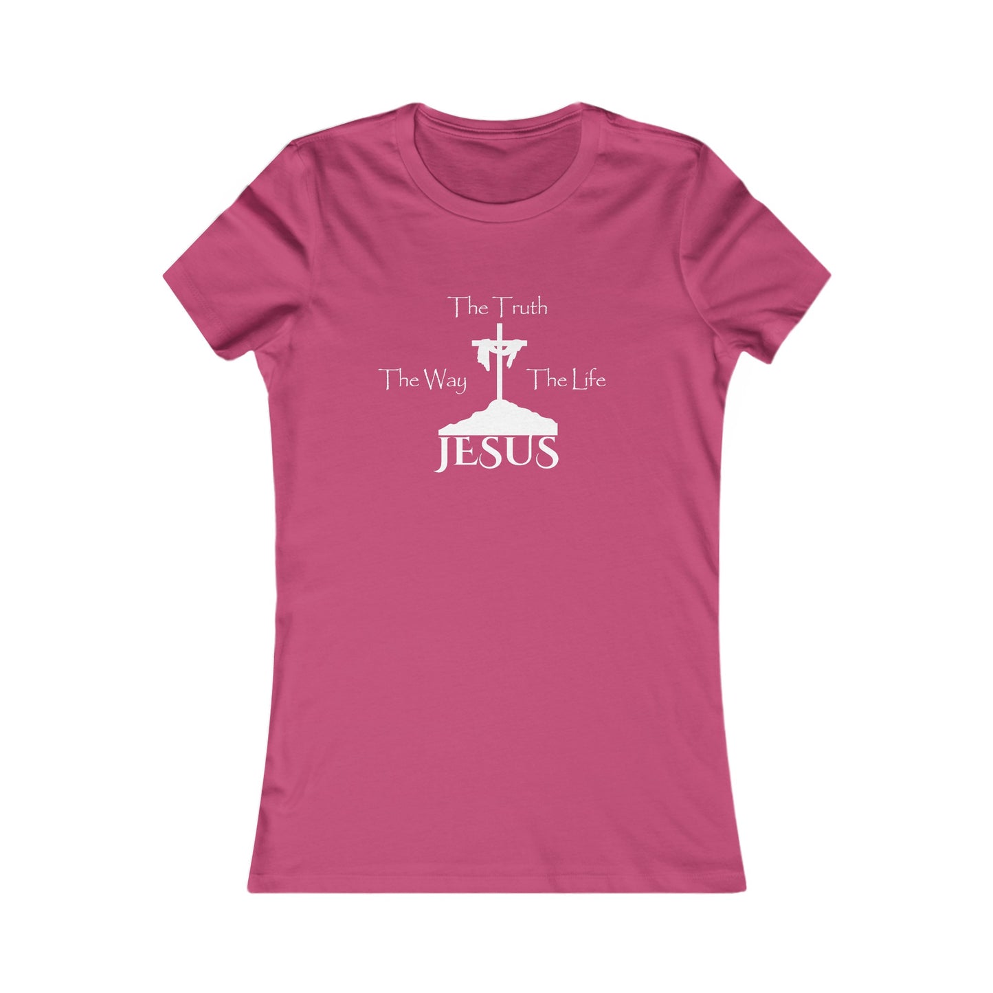 Jesus The Way The Truth The Life Women's Favorite Tee