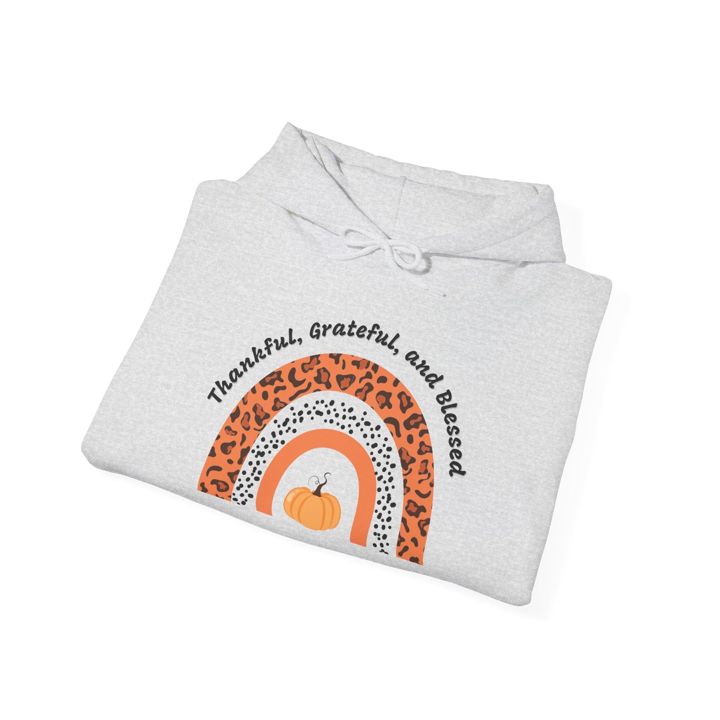 Thankful Grateful Blessed Unisex Heavy Blend™ Hooded Sweatshirt