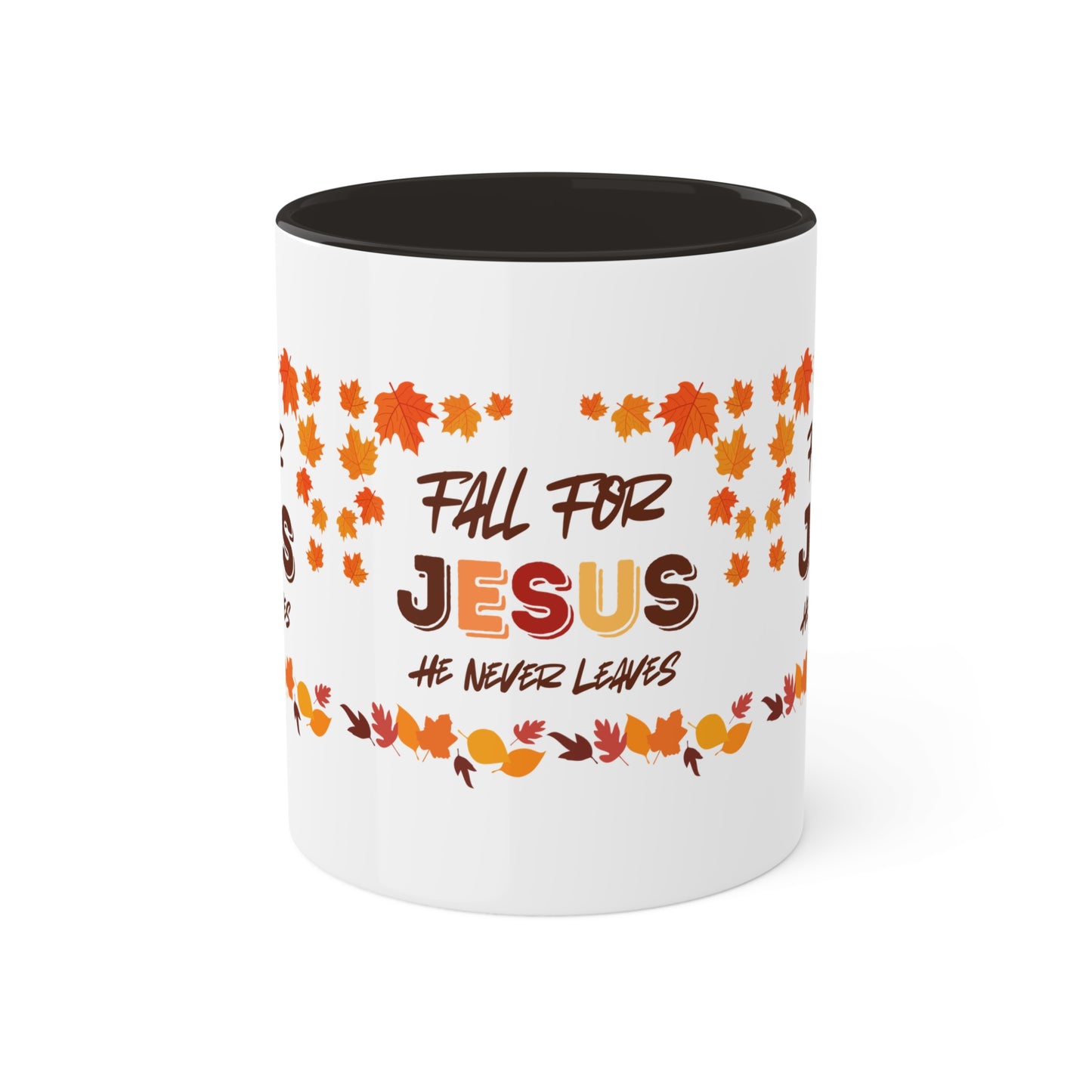 Fall For Jesus Harvest Colorful Mugs, 11oz