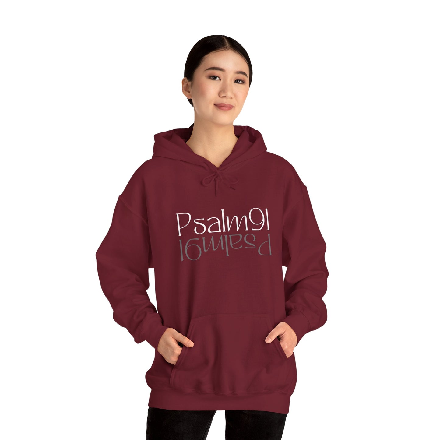 Psalm 91 Unisex Heavy Blend™ Hooded Sweatshirt