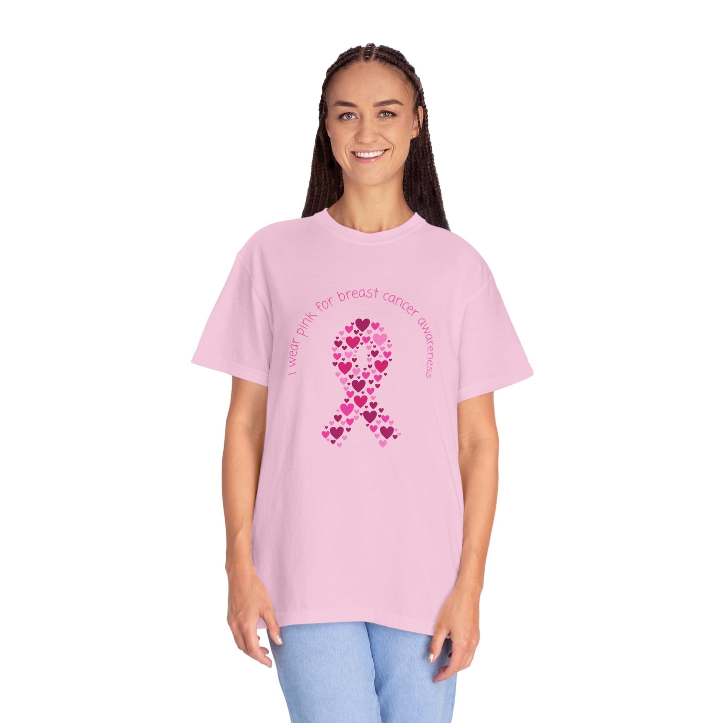 Breast Cancer Awareness Unisex Garment-Dyed T-shirt