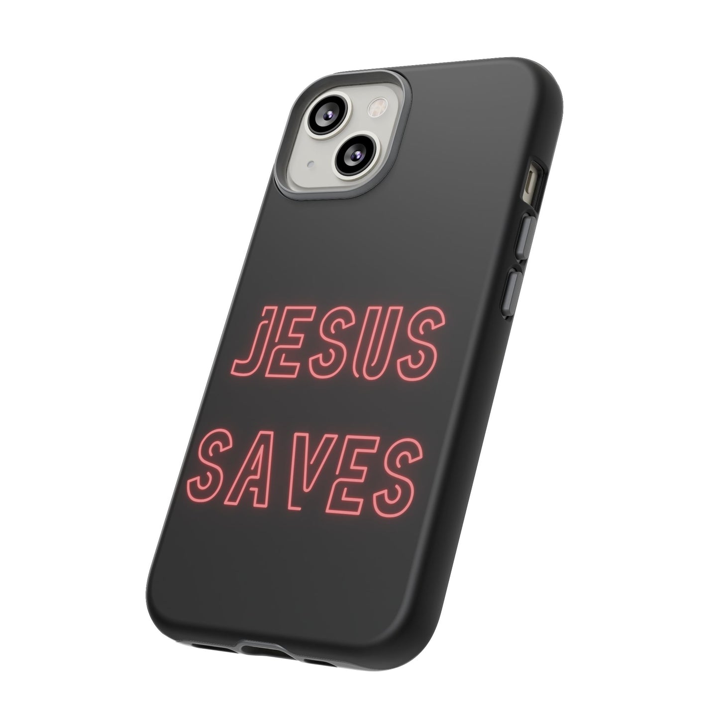 Jesus Saves Neon Signage Tough Cases Iphone Samsung Google