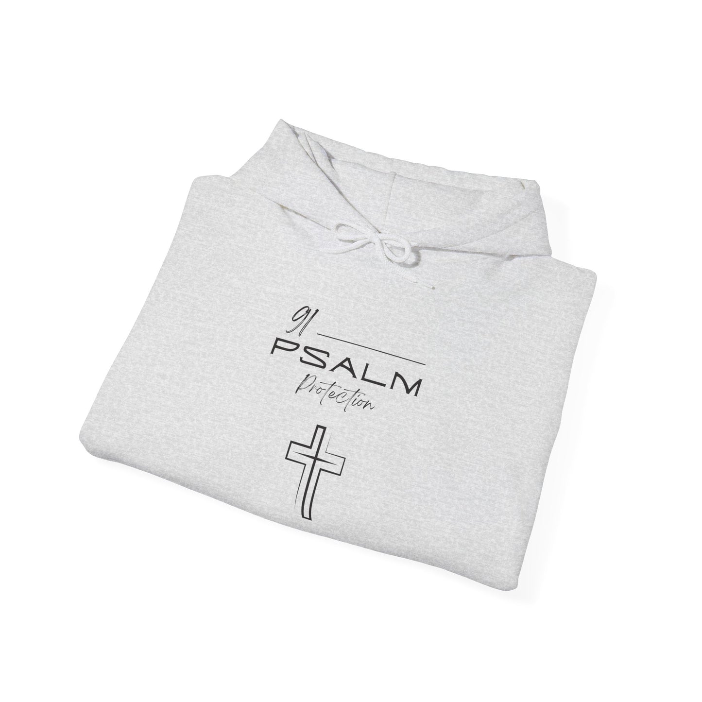 Psalm 91 Protection Unisex Heavy Blend™ Hooded Sweatshirt